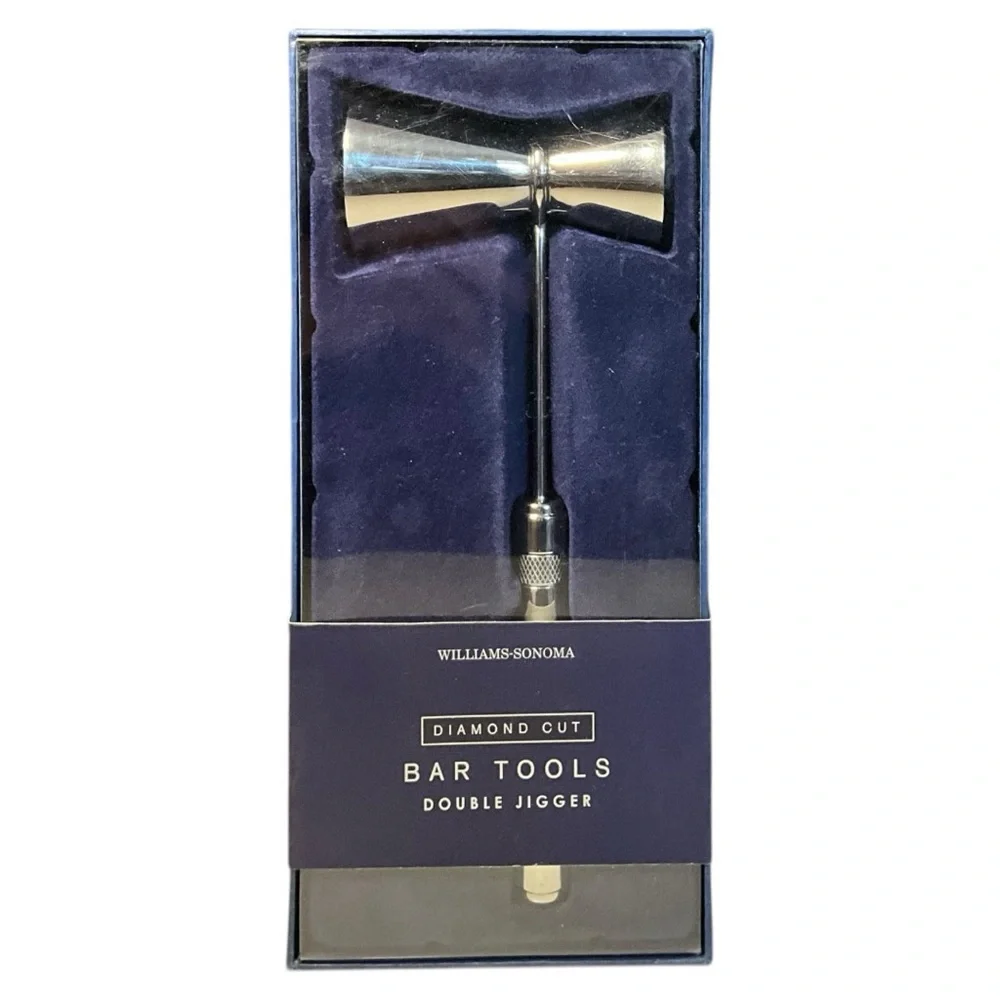 Williams-Sonoma Diamond Cut Bar Tools Double Jigger